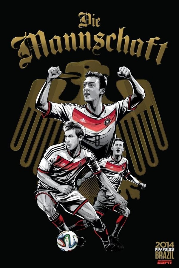 germany poster 2014 world cup